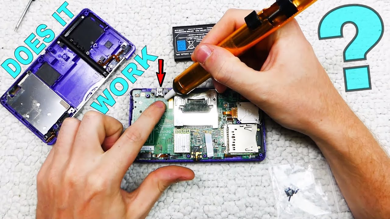 3DS, который я НАШЕЛ в мусорном контейнере, РАБОТАЕТ, ИЛИ ОНА СЛОМАЛАСЬ?!?