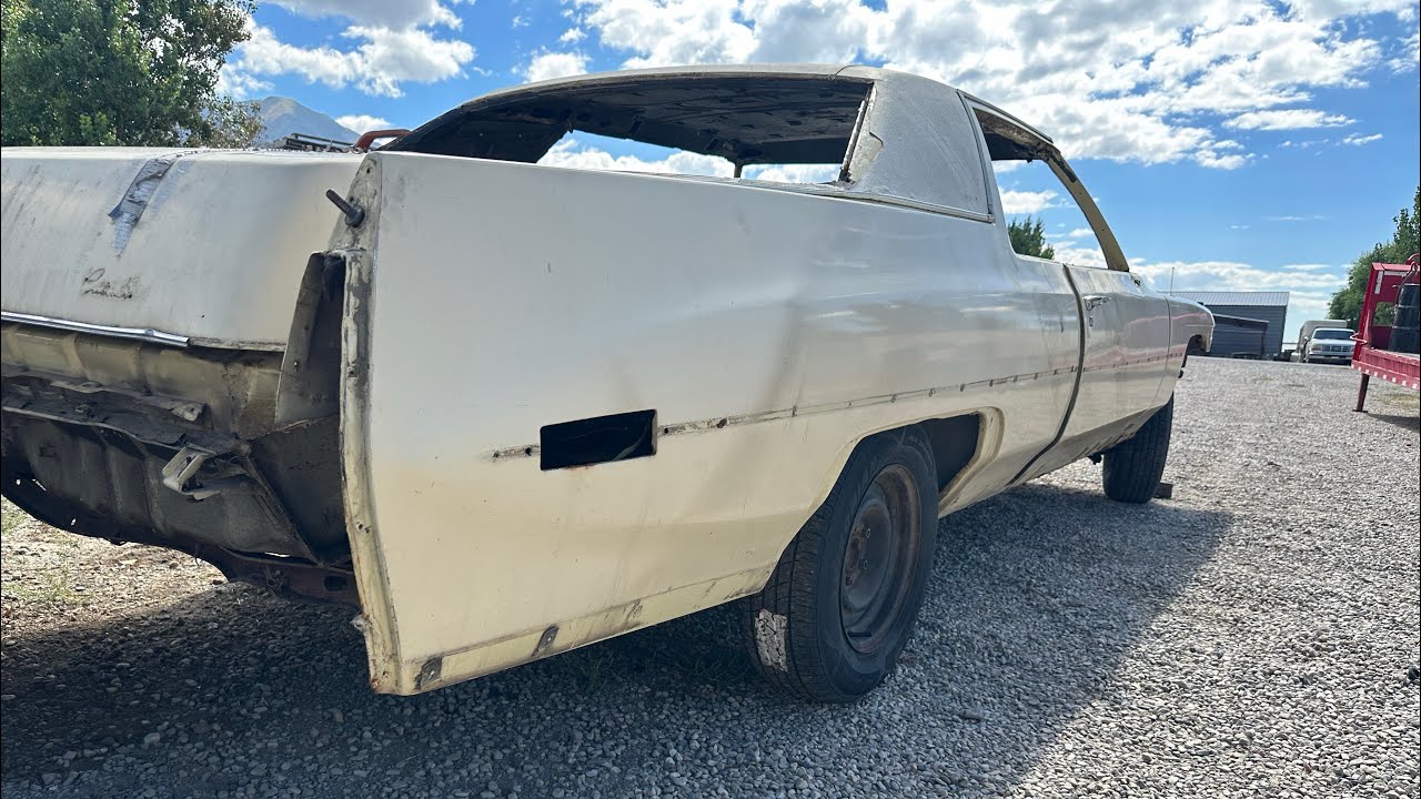 Gold rush!? Demolition derby style! 73 Cadillac!!