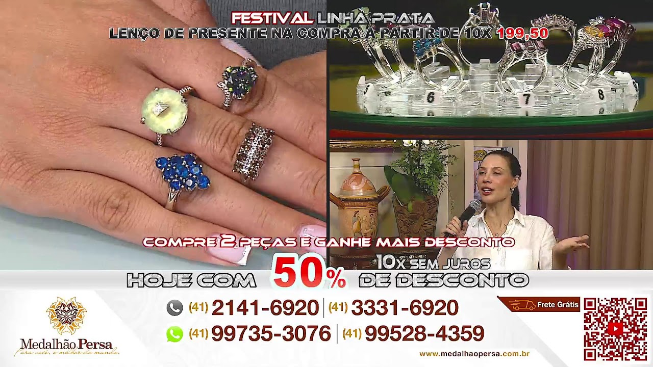 MEDALHÃO PERSA - QUARTA FEIRA - 11/02/2026