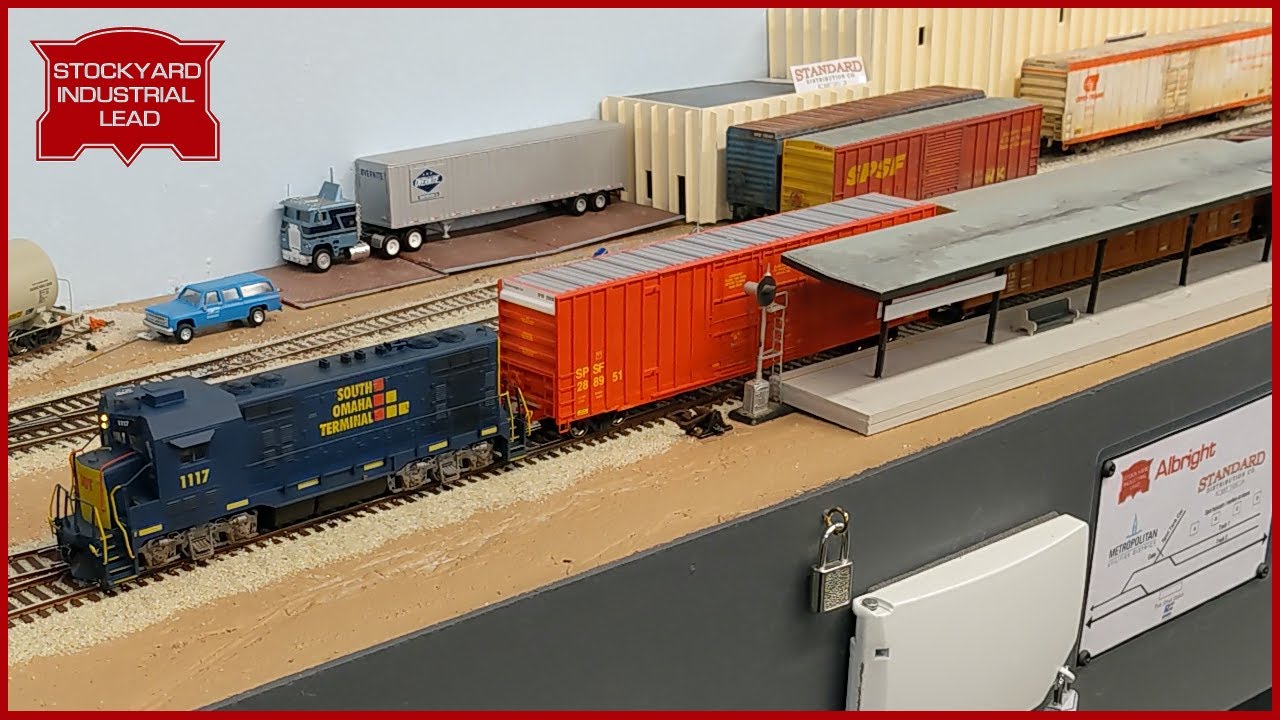 Stockyard Industrial Lead: Switching Standard Distribution, a 2-Track Warehouse