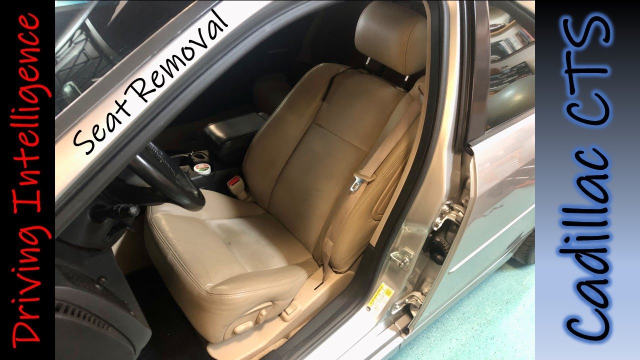 How to Remove Front Passenger & Driver Side Power Seats: 1st Gen '03-'07 Cadillac CTS & CT- V