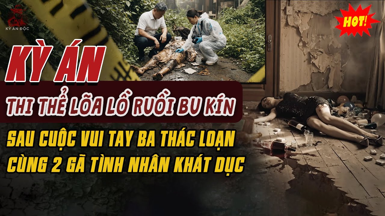 🚨Kỳ Án Trung Quốc: THI THỂ LÕA LỒ RUỒI BU KÍN Sau Cuộc Vui Tay Ba Thác Loạn Cùng 2 Gã Tình Nhân