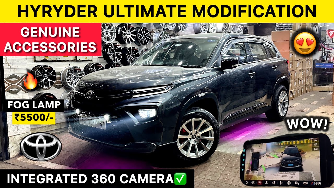 HYRYDER E-Base to V-Top Model Modification: ULTIMATE! Hyryder Base to Top Modified | Elite Car
