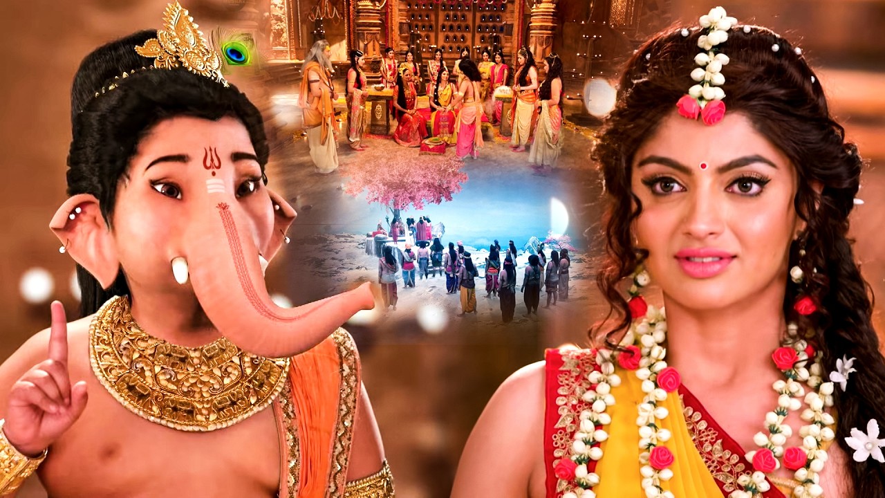 जब महादेव  शिव संग पार्वती बारात देखिये कैसे लेके पहुंचे | Vignaharta Ganesh - Ep 128