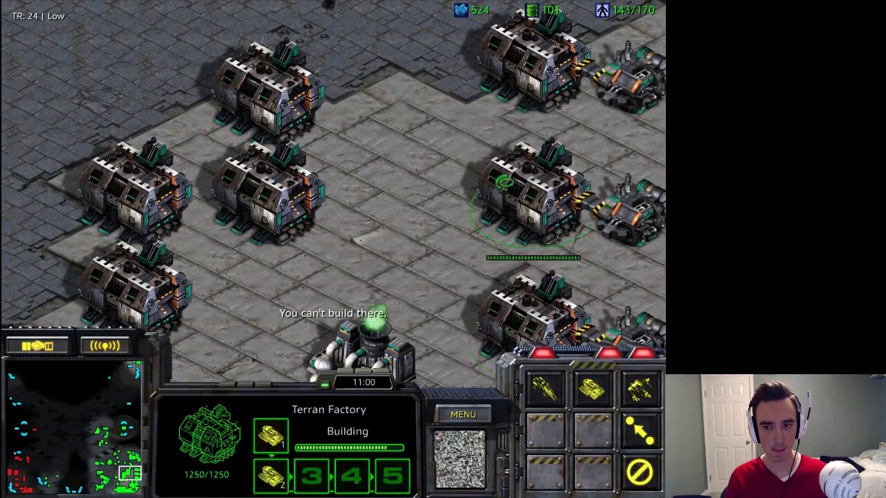 StarCraft Remastered - 1v1 (FPVOD) Nyoken (T) vs vs ZhuZhuBaoBao (P) Circuit Breakers