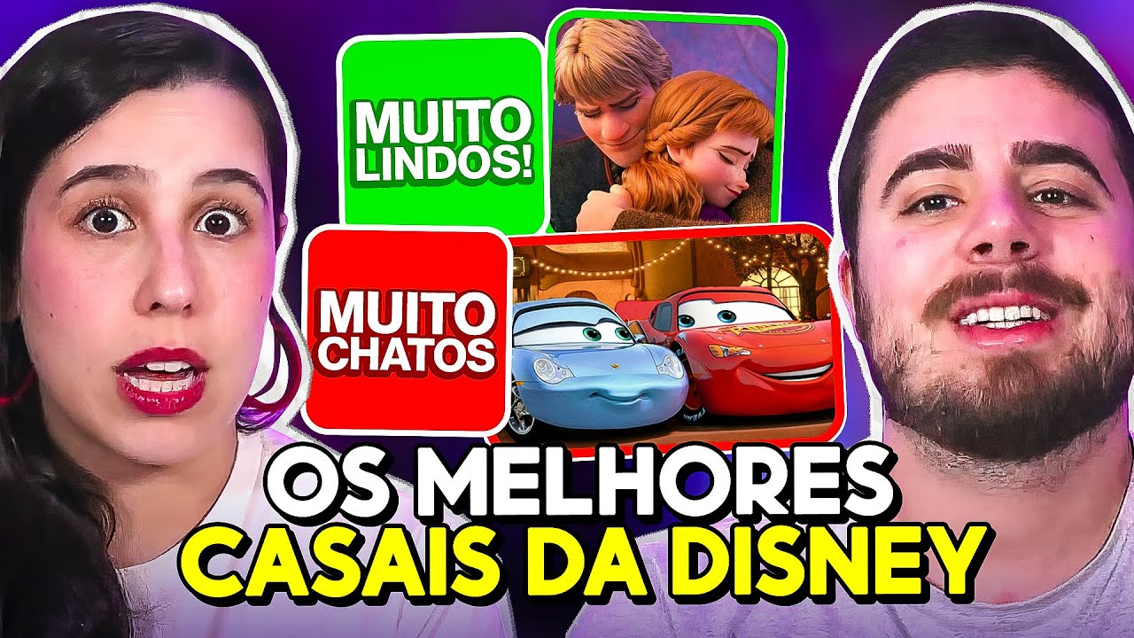 VAI TER POLÊMICA, SIM!! TIER LIST CASAIS DA DISNEY Ft meu marido!! | Corte de live