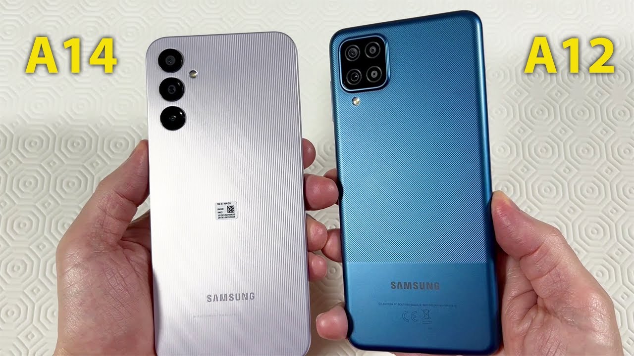 Samsung A14 vs A12 Speed Test