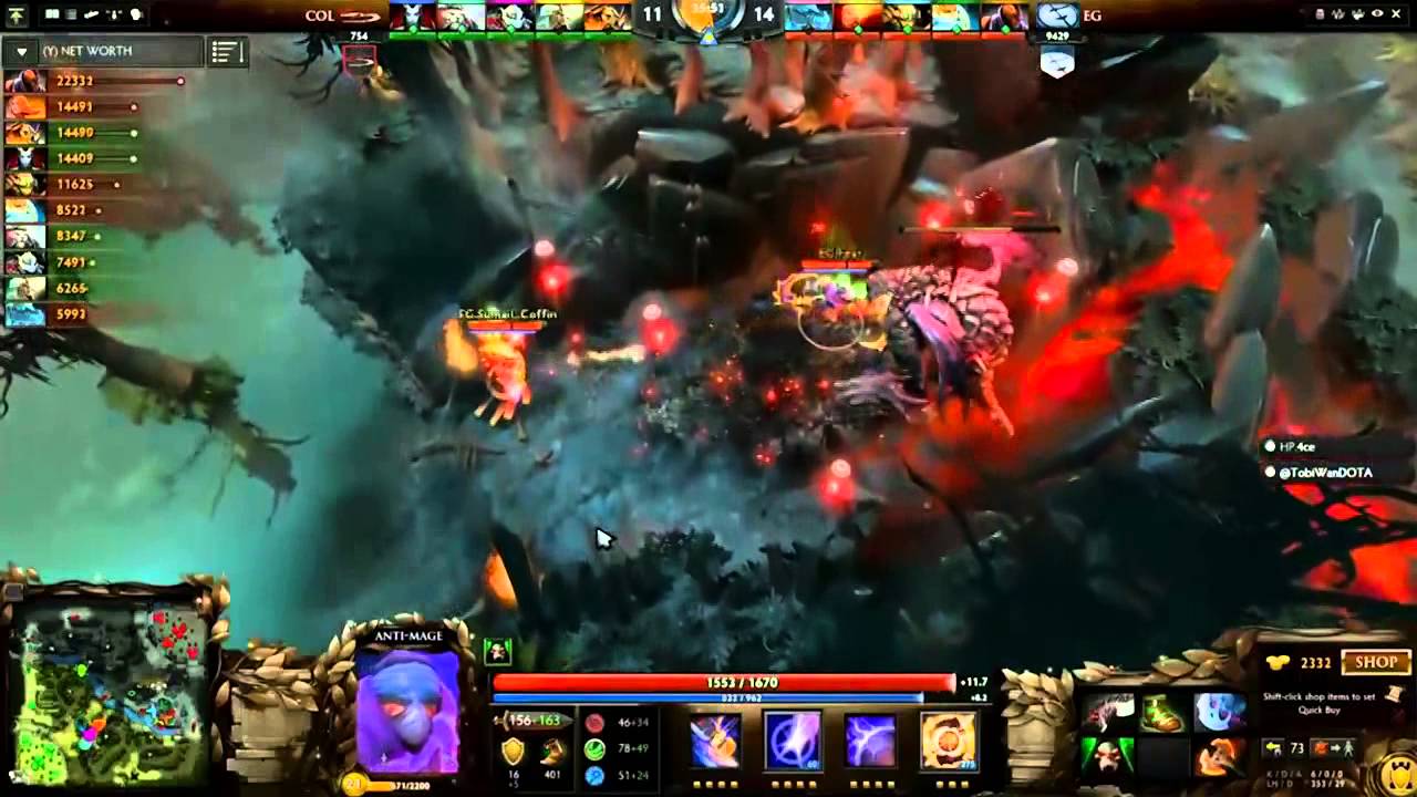 EG.Fear Triple Kill vs Complexity TI5 Winner Bracket