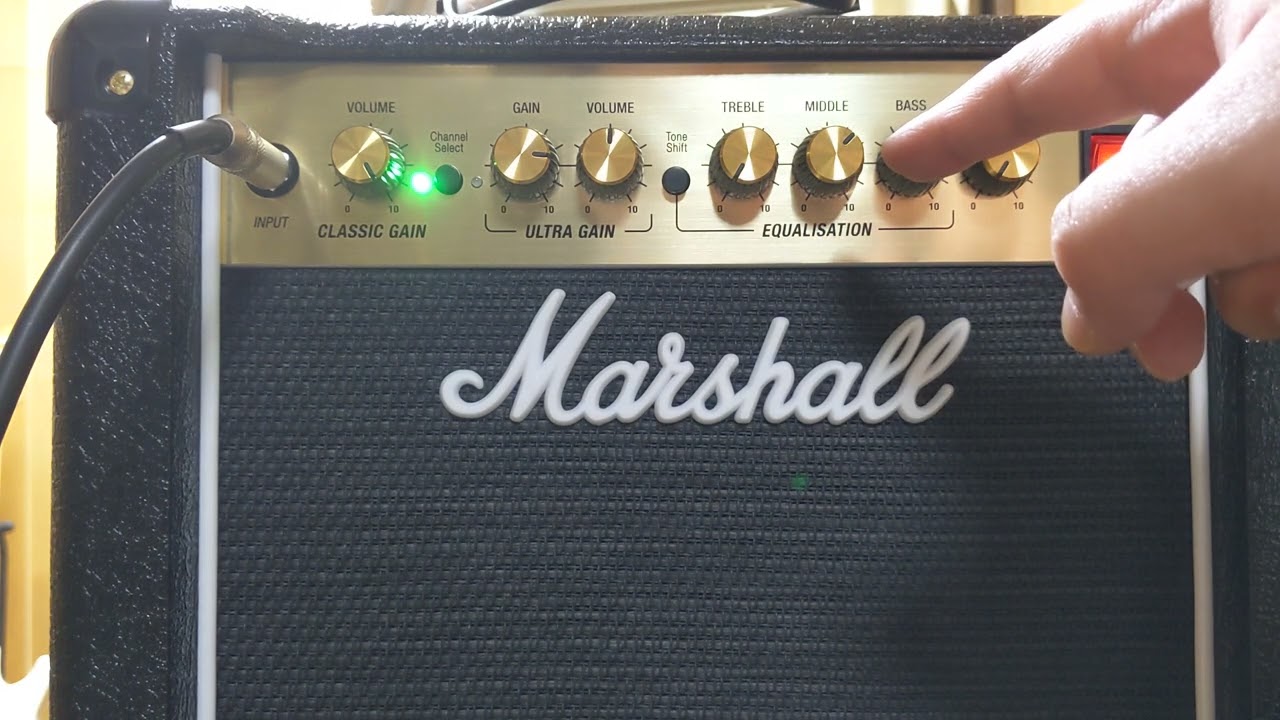Marshall DSL1C(真空管アンプ)　レビュー　byヤマエル・ユンストン