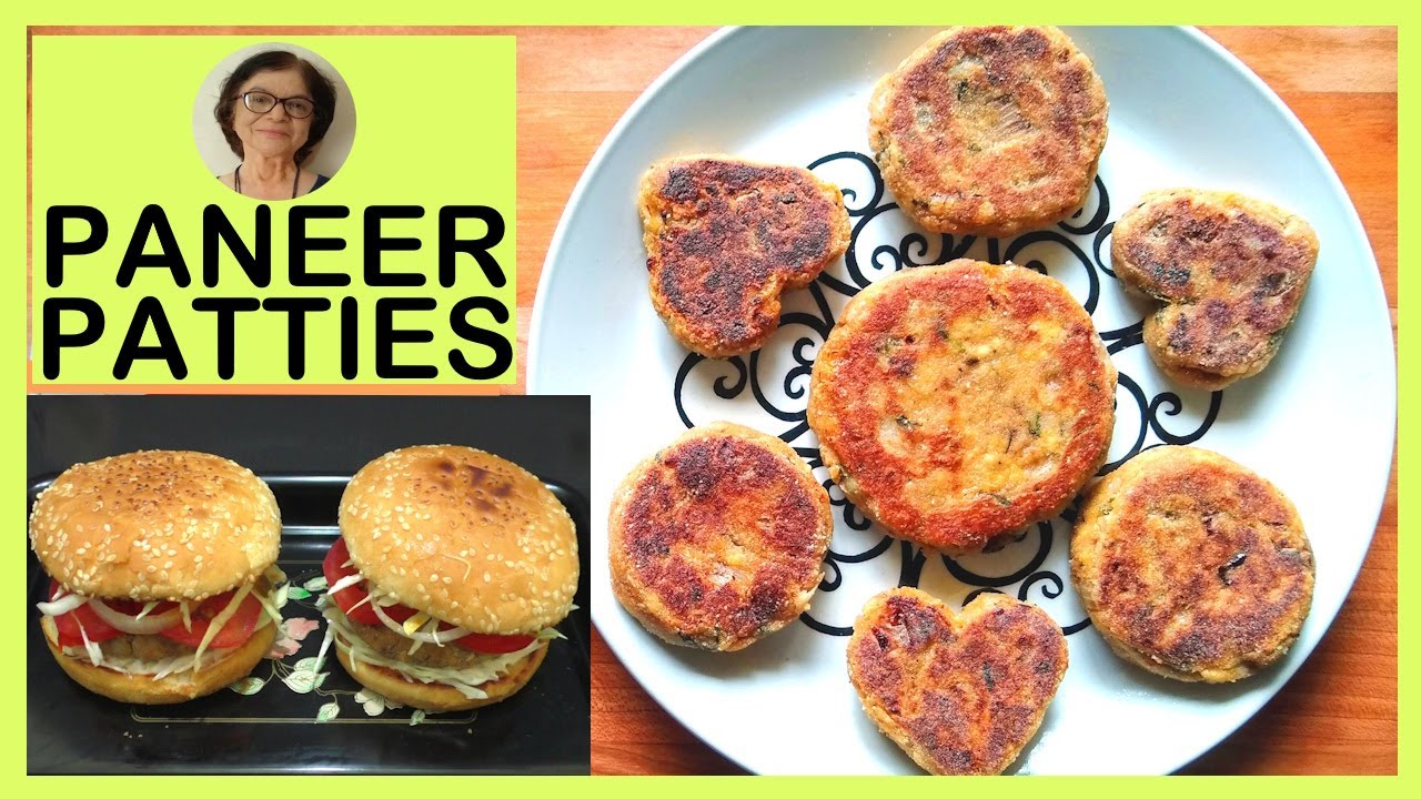 Easy Paneer Patties / BEST paneer cutlet recipe / Homemade paneer burger (2025)