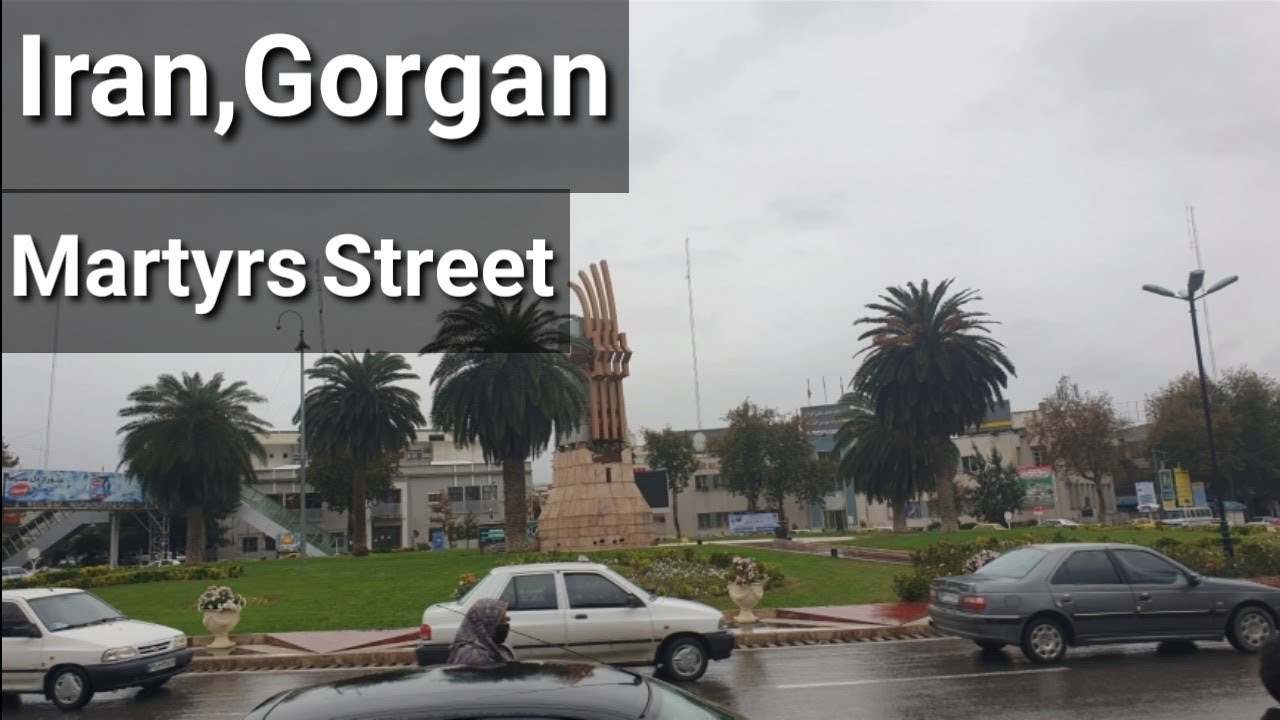 Walking with me in Iran Gorgan Shohada Street