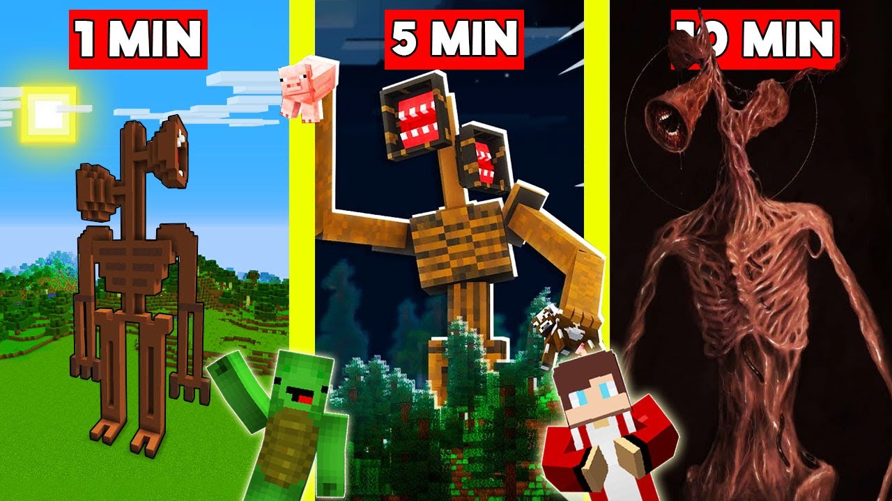 Битва сборок SIREN HEAD в Minecraft — ИСПЫТАНИЕ НУБА ПРОТИВ ПРОФИ — пародия на Maizen Mizen Mazien