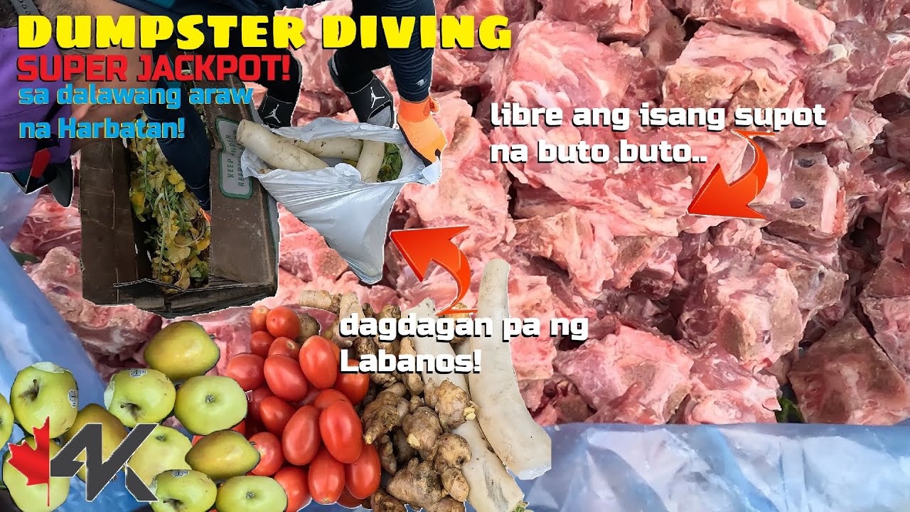 Dumpster Diving SUPER JACKPOT! Isang box na buto-buto ang harbat sinamahan pa ng gulay (UnEdited)
