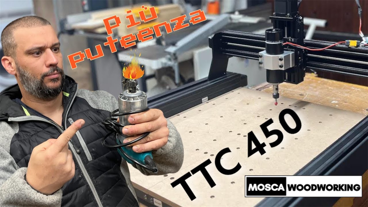 CNC TTC 450:  la mia esperienza #ttc450