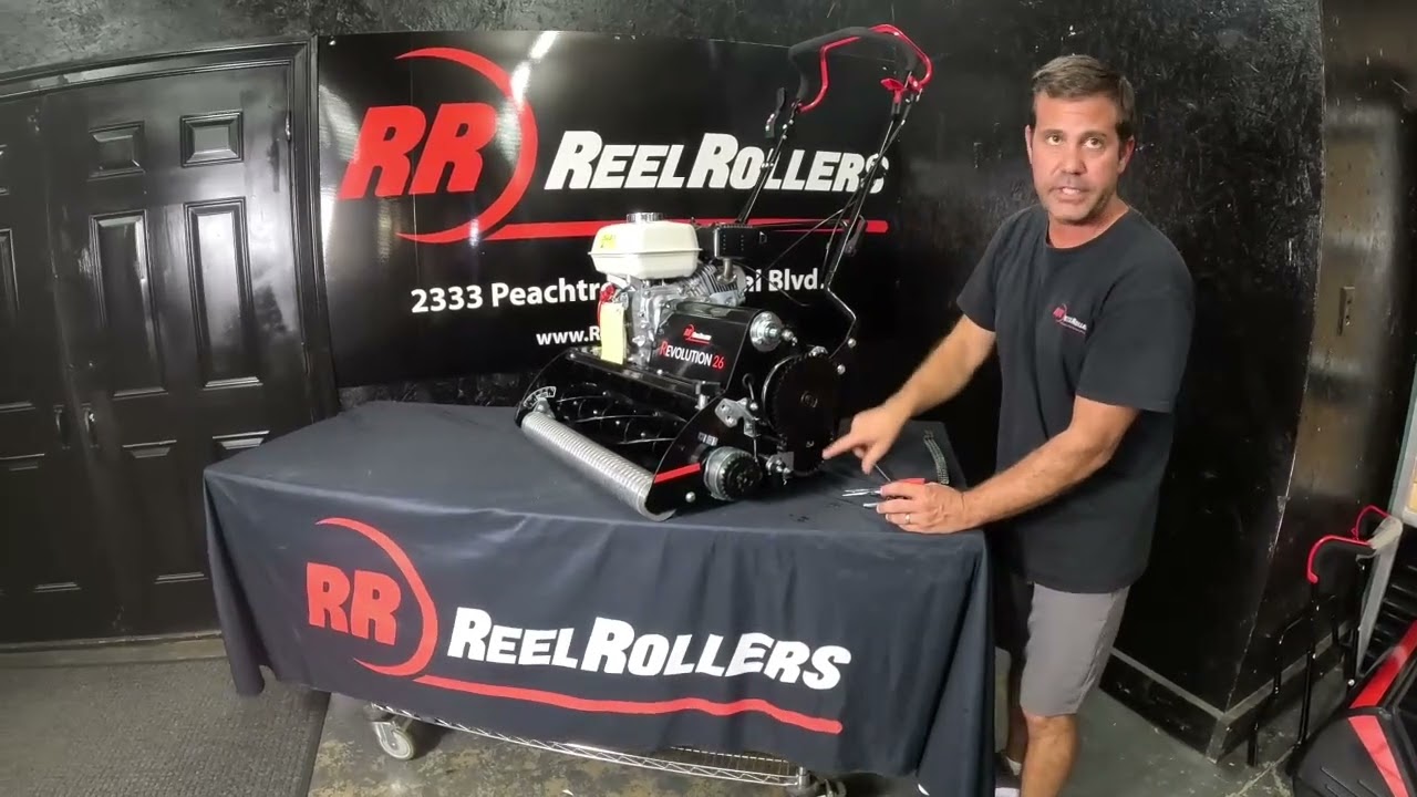 Revolution Reel Mower - Chain Installation and Removal Tricks/ Tips