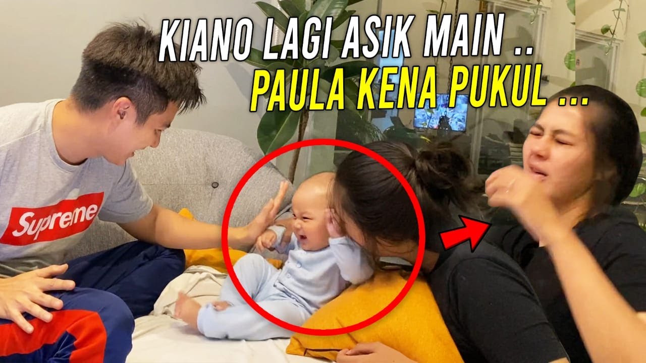 KIANO PUKUL MAMAH SAMPE BENJOL !! BAIM MALAH KESENENGAN KETAWA-KETAWA !!