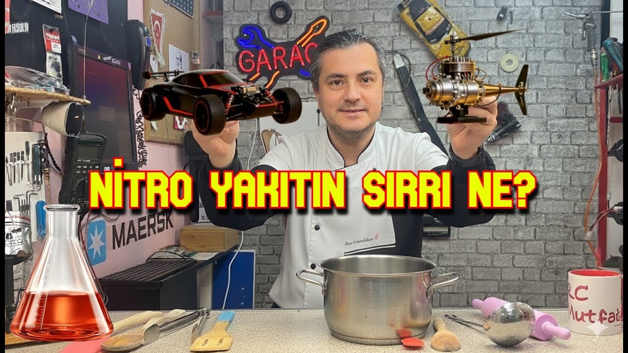 RC Nitro Yakıtı Nasıl Çalışır? Kimsenin Bilmediği Mantık