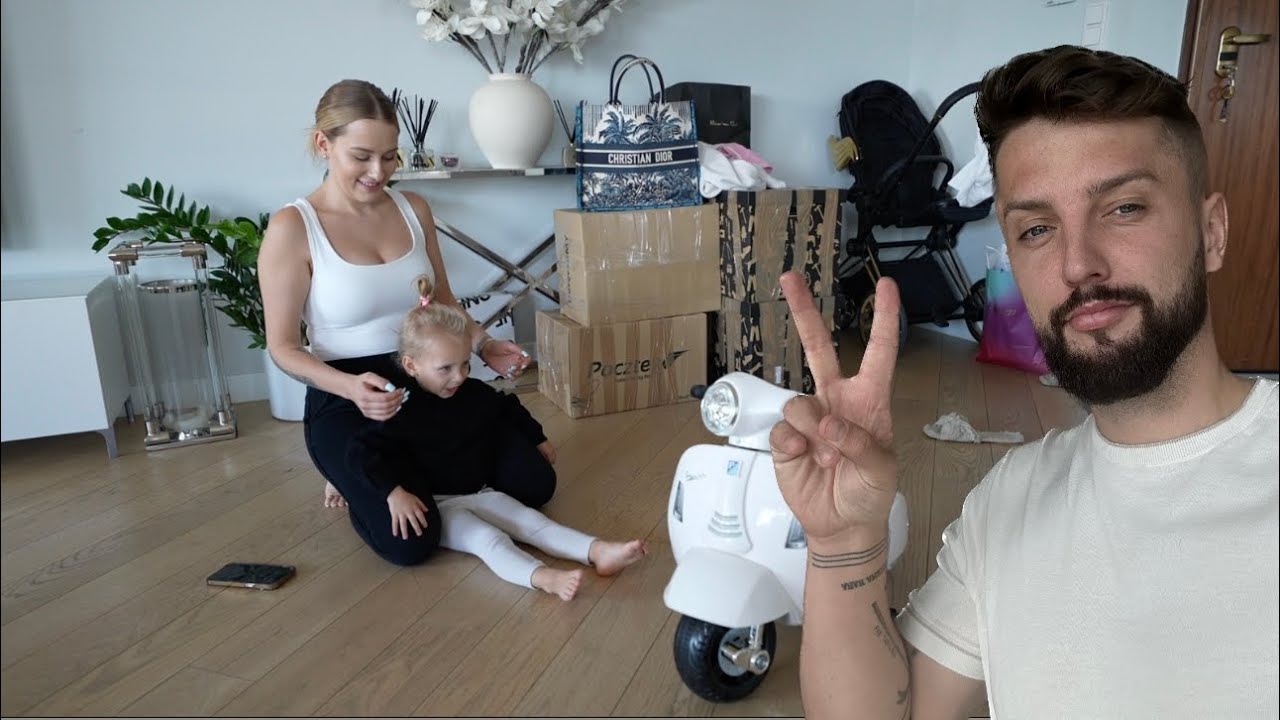 PIERWSZE ZAJĘCIA MOJEJ CÓRKI! *super prezent ❤️