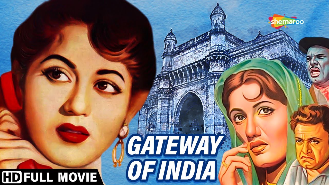 Gateway Of India (1957) | गेटवे ऑफ़ इंडिया | HD Full Movie | Madhubala, Johnny Walker | J Om Prakash