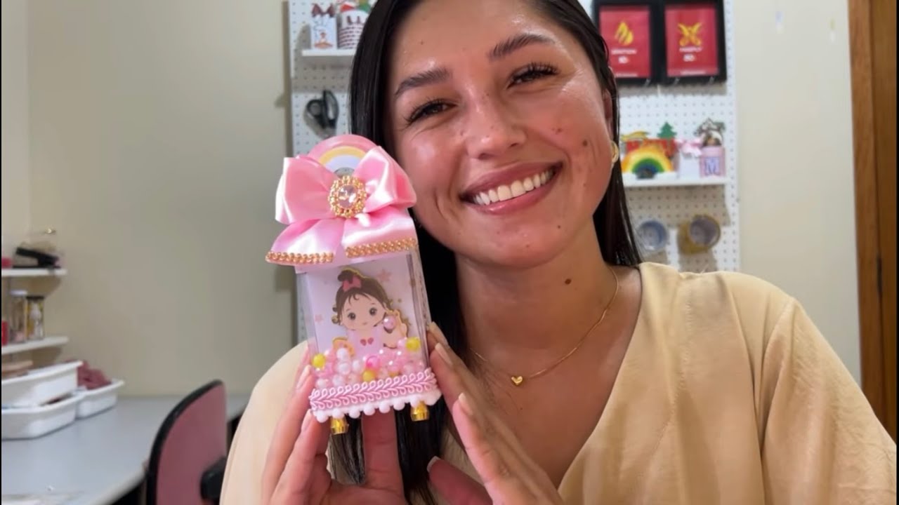 LIVE - Montagem da caixa milk vitrine | AGUINELO PERSONALIZADOS