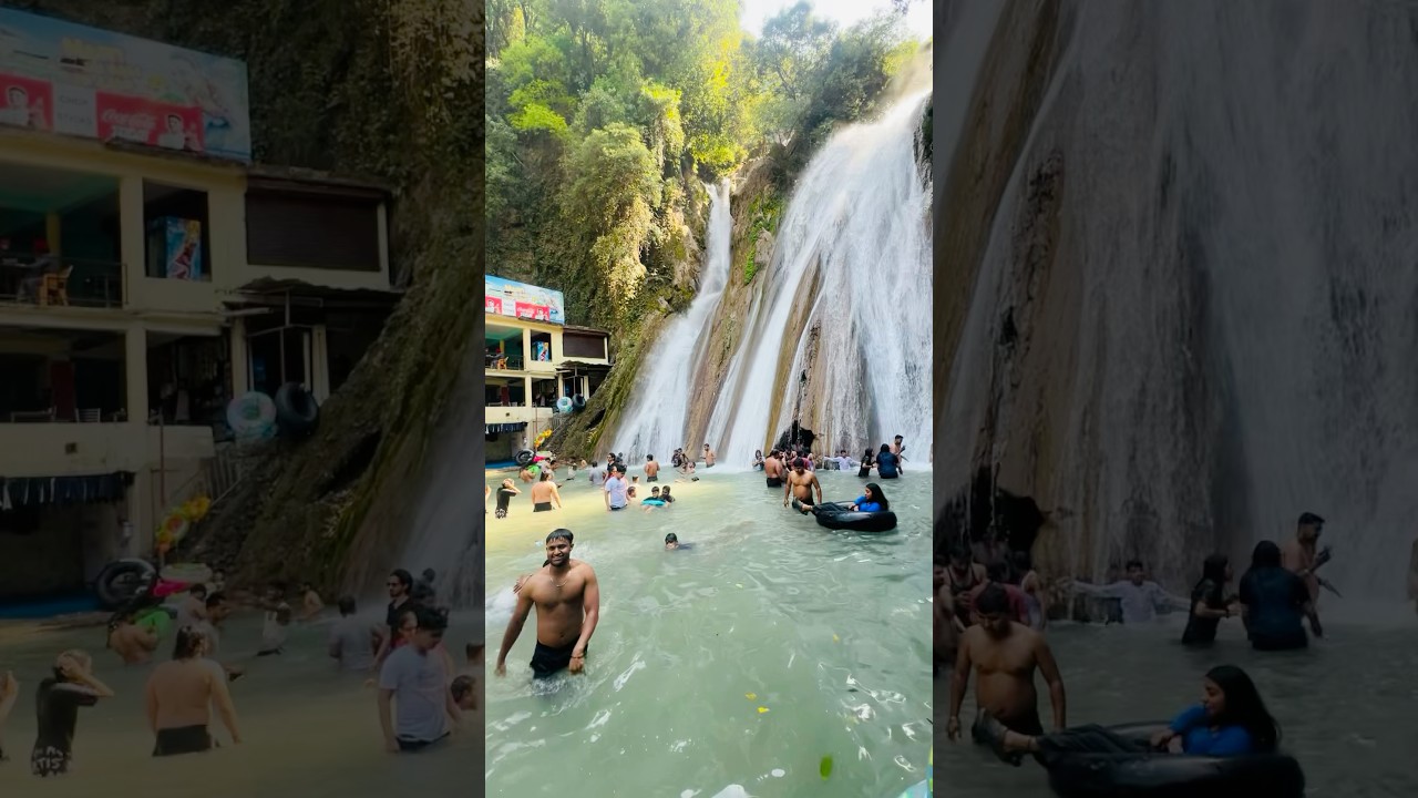 Kemty Fall Mussoorie ❤️ || waterfall || Mussoorie #mussoorie #waterfall