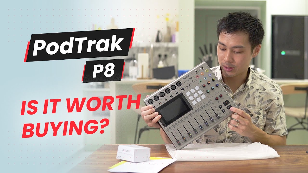 Zoom PodTrak P8 Review: Worth buying over RODEcaster Pro?