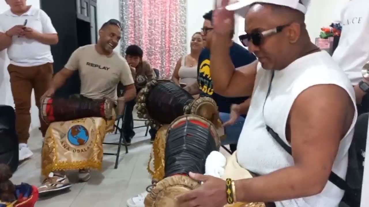 Tambor a oshun (oro seco) parte 2 #bata #fundamento #tambor