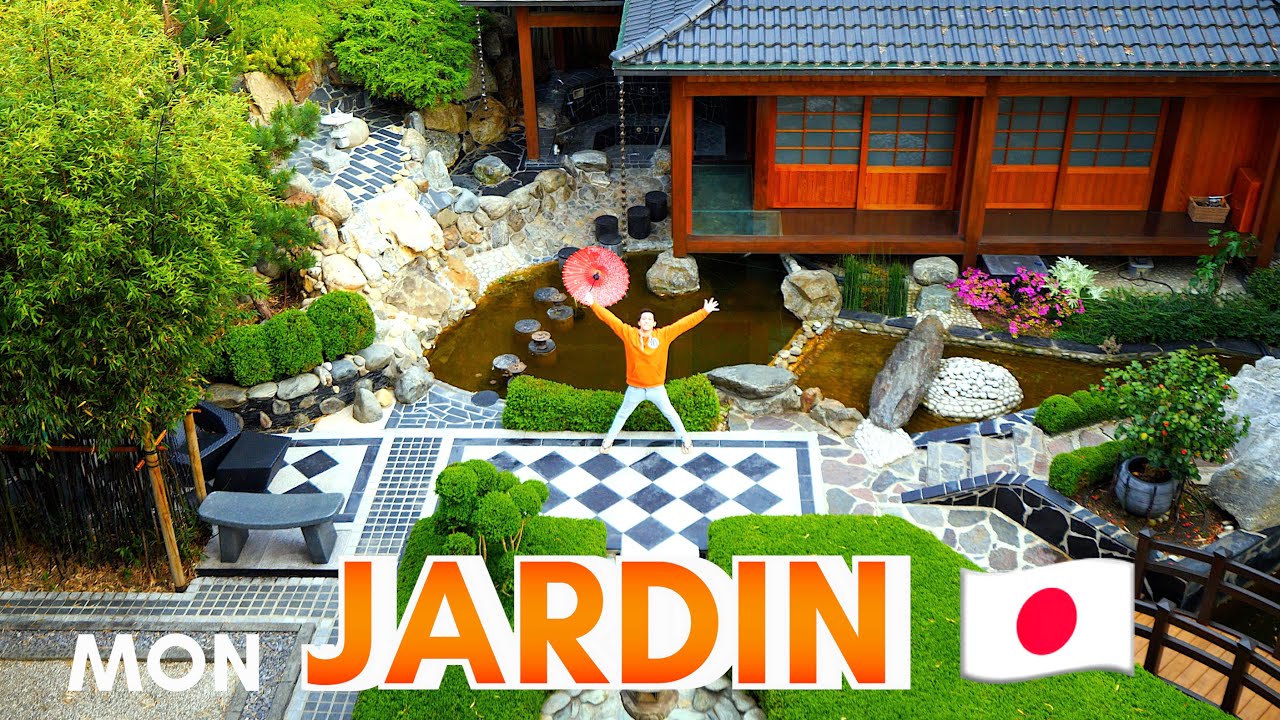 Je vous présente mon jardin japonais en France (avec papa)