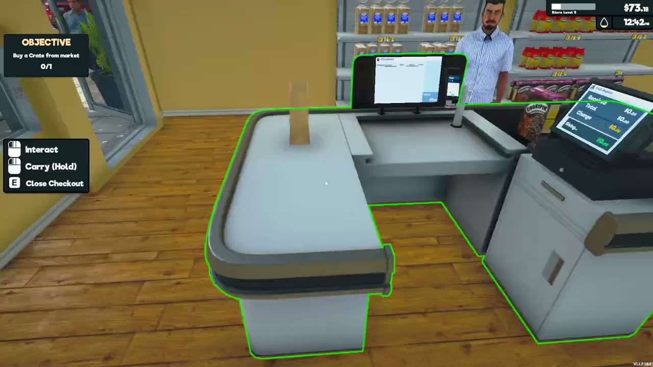 Supermarket Simulator