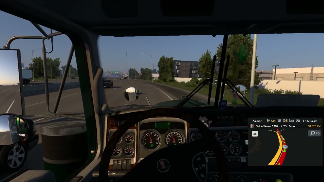 MongoTV_3736 - Mongo Games -American Truck Simulator- Part 1626 - Iowa DLC - World Map 81.89 %