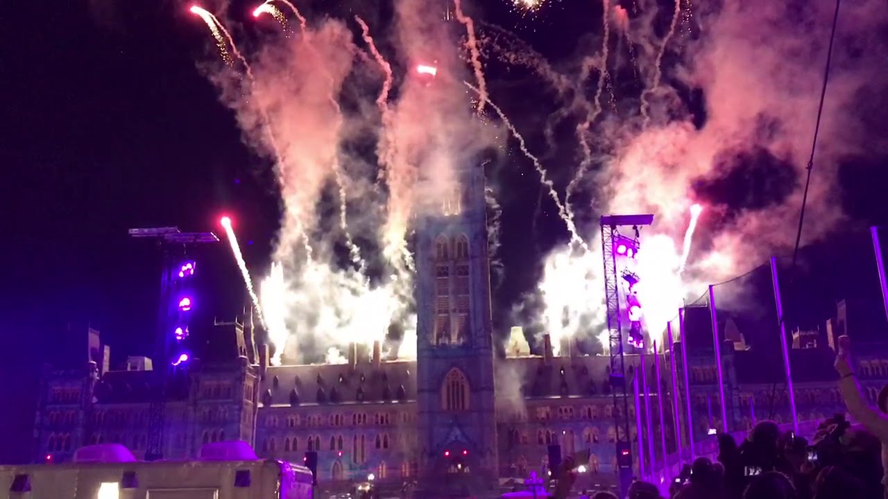 New Year Celebration at Ottawa/Canada