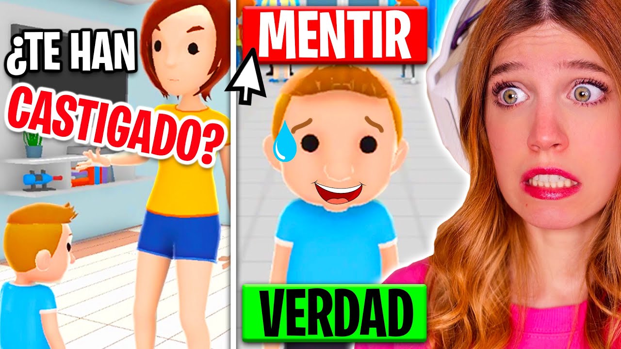 MINTIENDO en SIMULADOR de VIDA REAL durante 24 HORAS!! 😱 Perfect Lie | Laia Oli Juegos