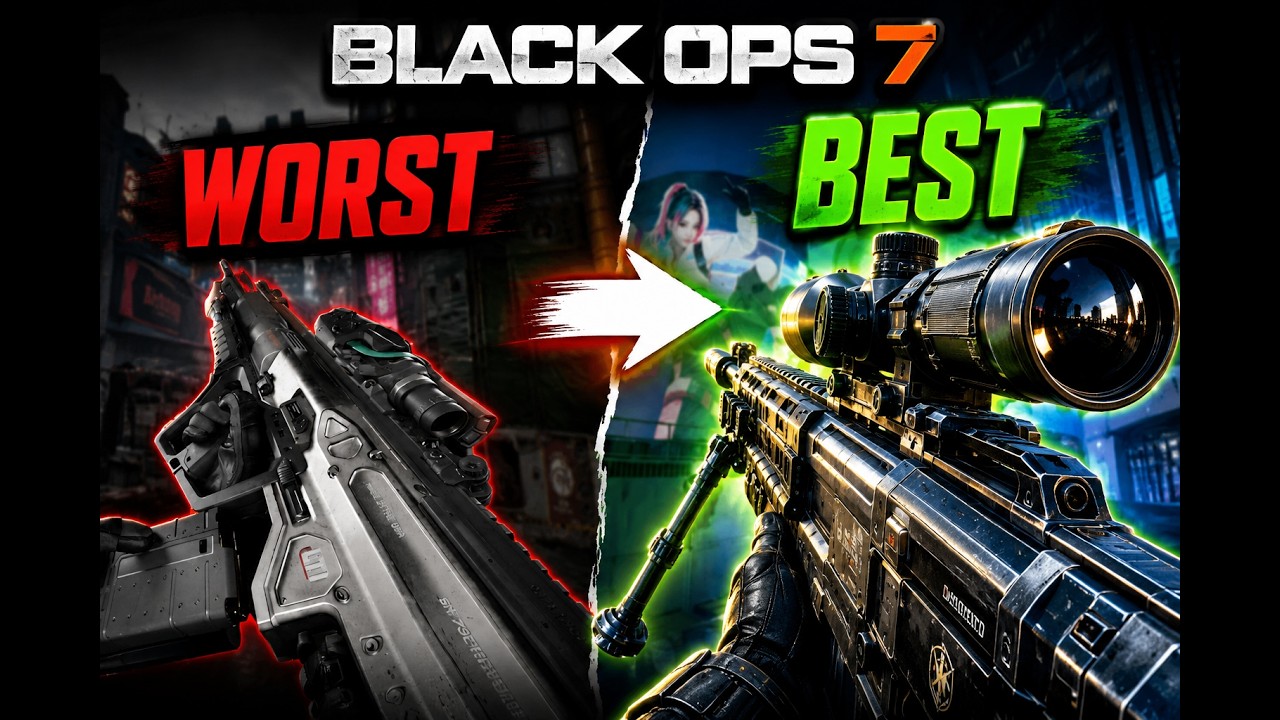 Ranking Every BO7 Sniper From TRASH to GOD TIER