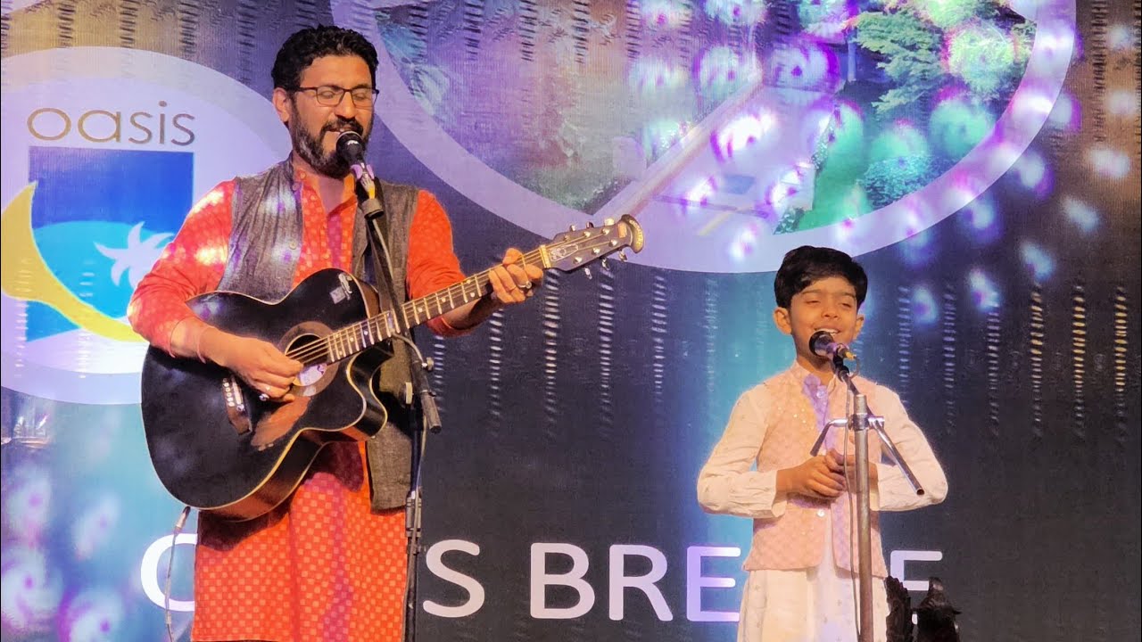 Narayana Hari Om... with my little star #dadson #narayana 