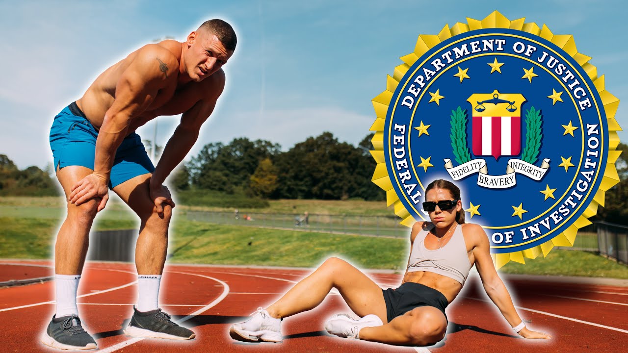 FBI Fitness Test GIRL Vs GUY.... without practice (Ft. MattDoesFitness)