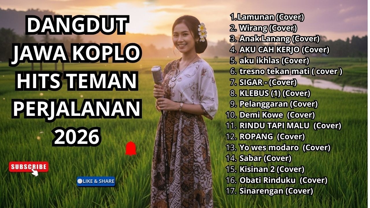 Lagu Dangdut Koplo Jawa Terbaru 2026 🎧 Cocok Untuk Perjalanan Jauh