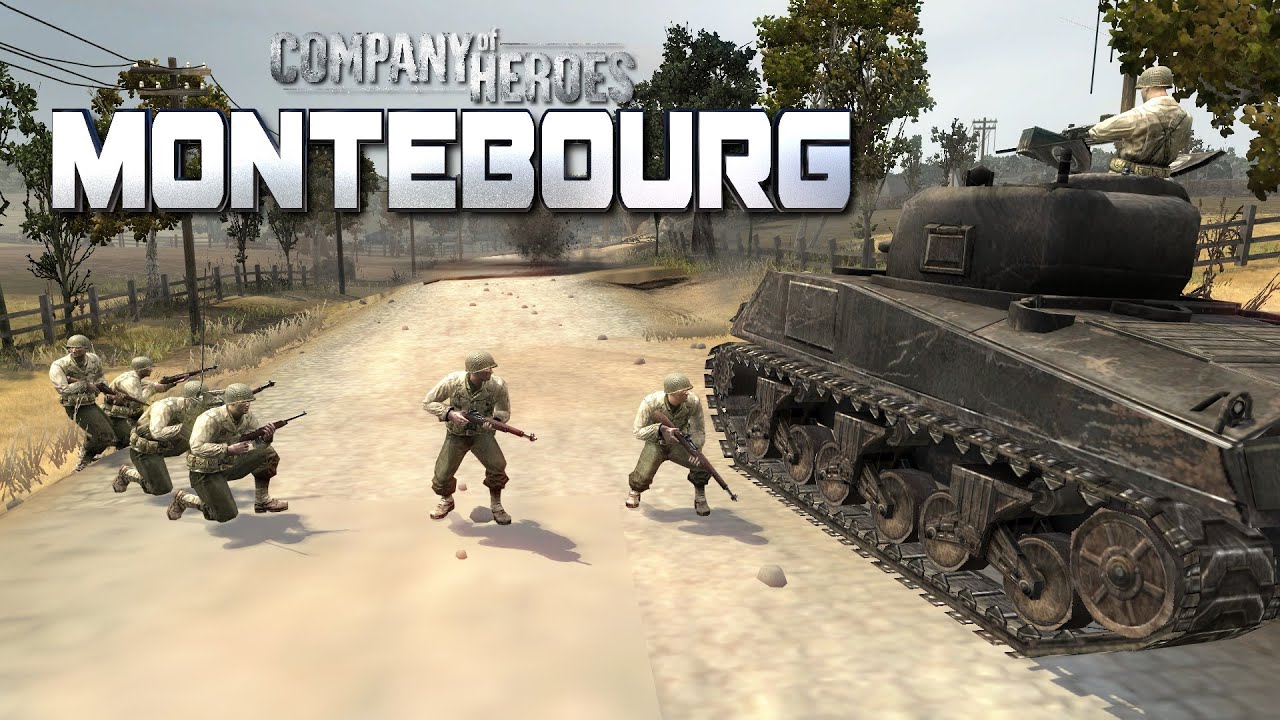 Clearing the road for Red Ball Express| 5 - Montebourg | Company of Heroes