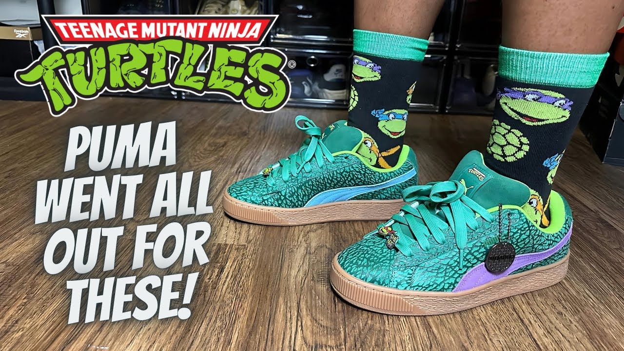 TMNT x Puma XL Suede! Detailed Review & On Feet!