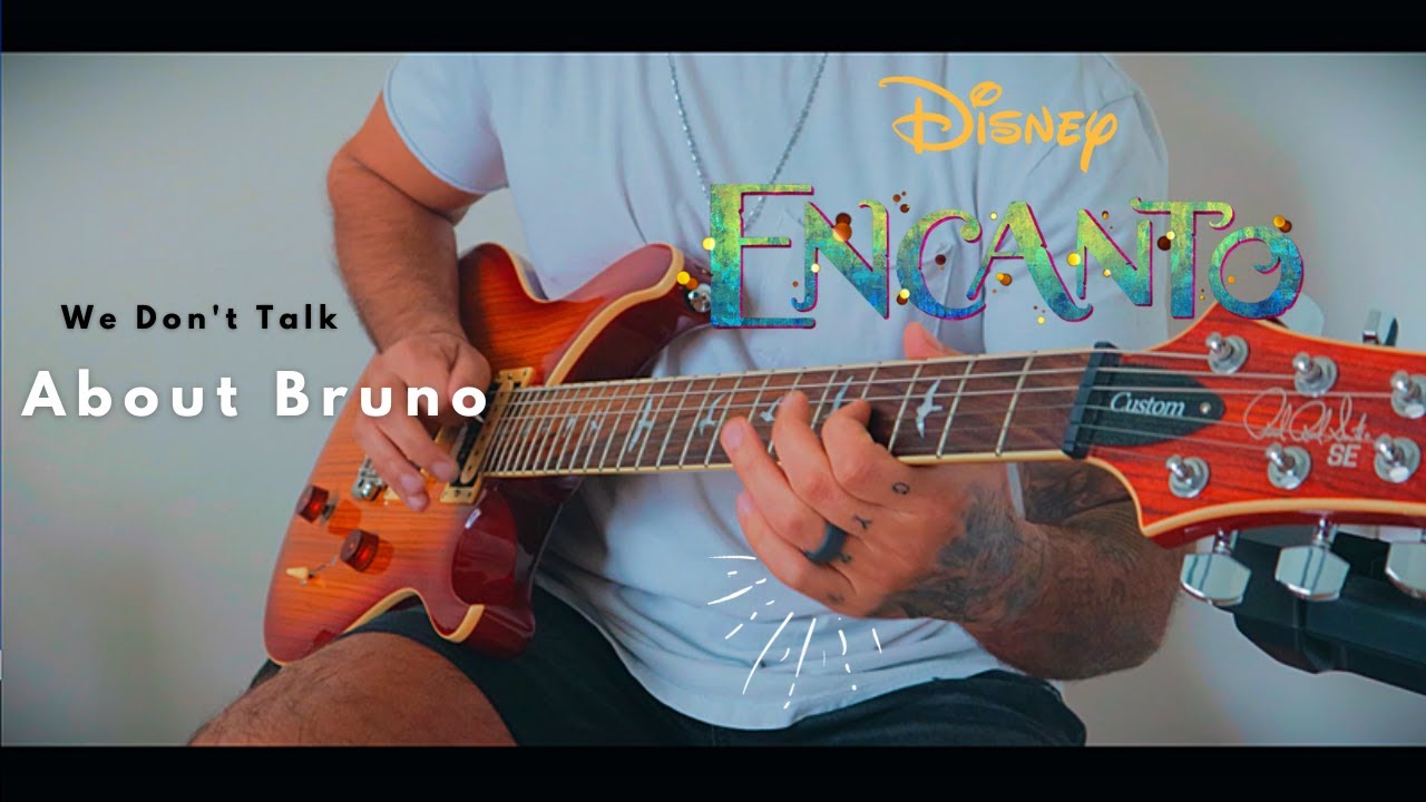 Disney's Encanto - We Don't Talk About Bruno (Instrumental | Electric Guitar Cover)