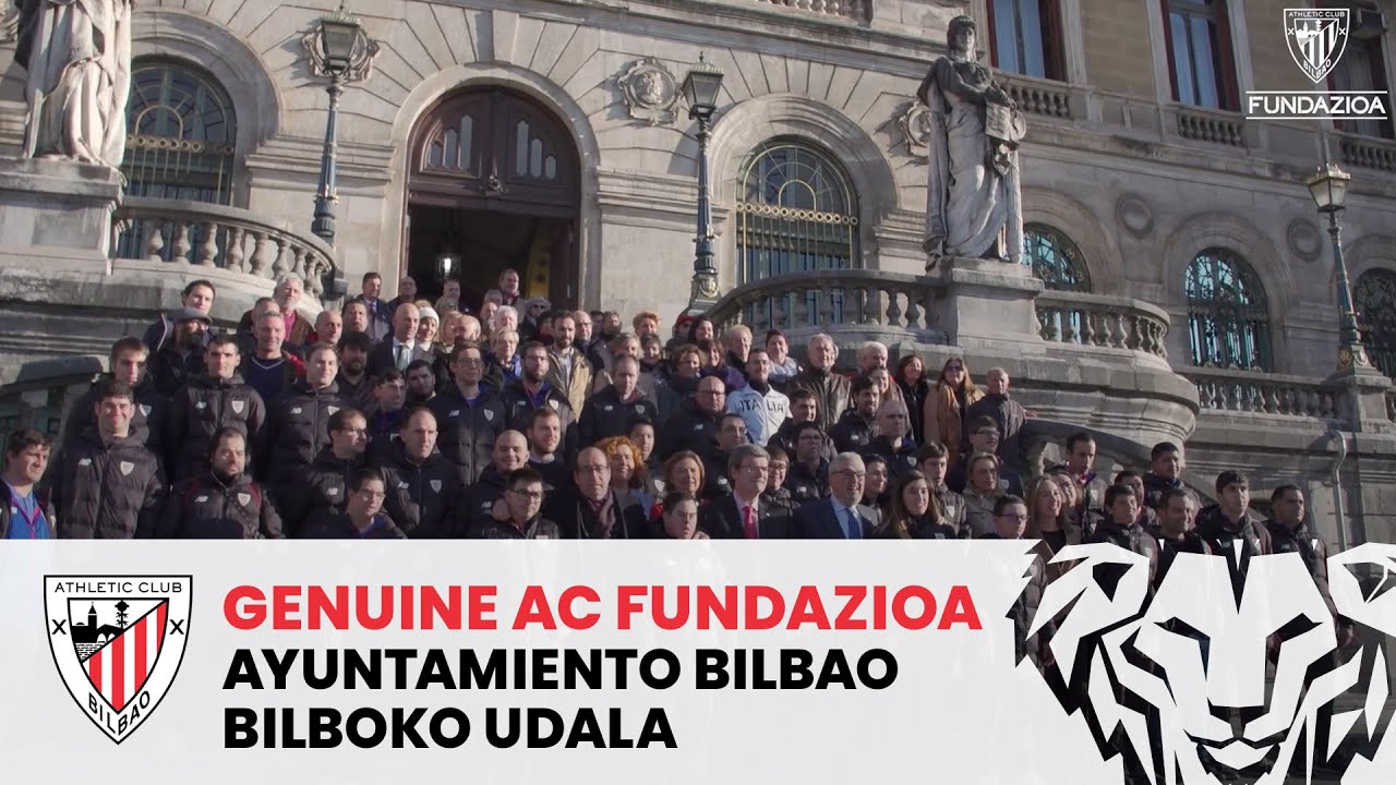 ⚽ Genuine Athletic Club Fundazioa - Recepción en el Ayuntamiento de Bilbao
