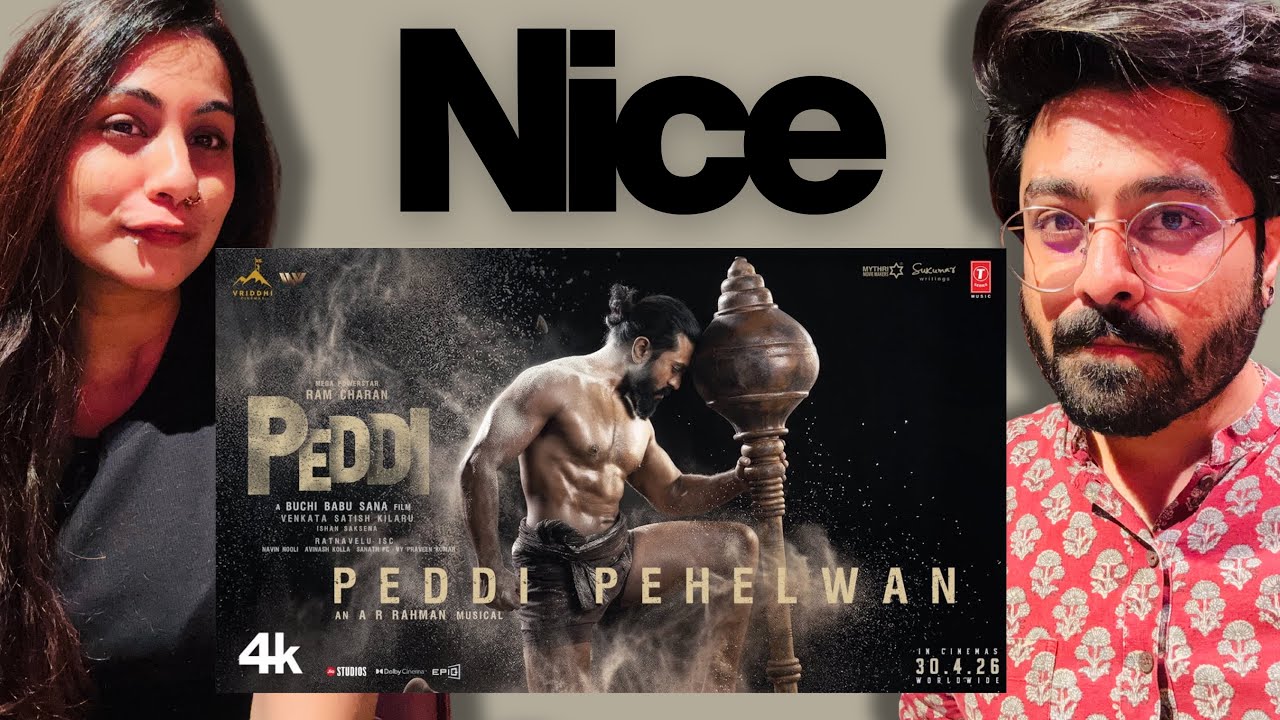 Peddi Pehelwan Glimpse Reaction | Ram Charan | Janhvi Kapoor | A R Rahman | Buchi Babu Sana