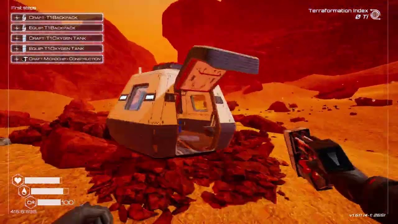 5 Ore in Planet Crafter