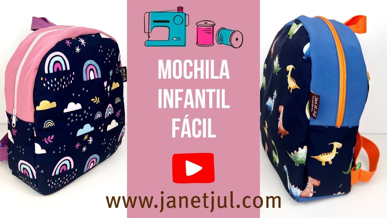 ¡Mochila impermeable! Tutorial DIY fácil con tejido softshell
