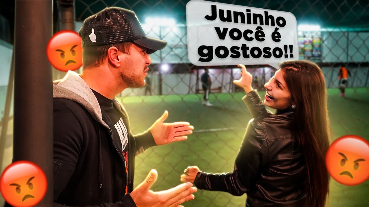 A NAMORADA DO MEU AMIGO ME ELOGIOU MUITO NO JOGO E ELE FICOU BRAVO!!