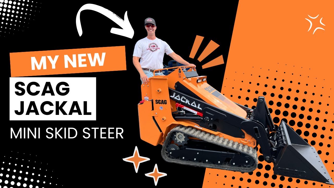 Picking Up My NEW SCAG JACKAL Stand-on Mini Skid Steer