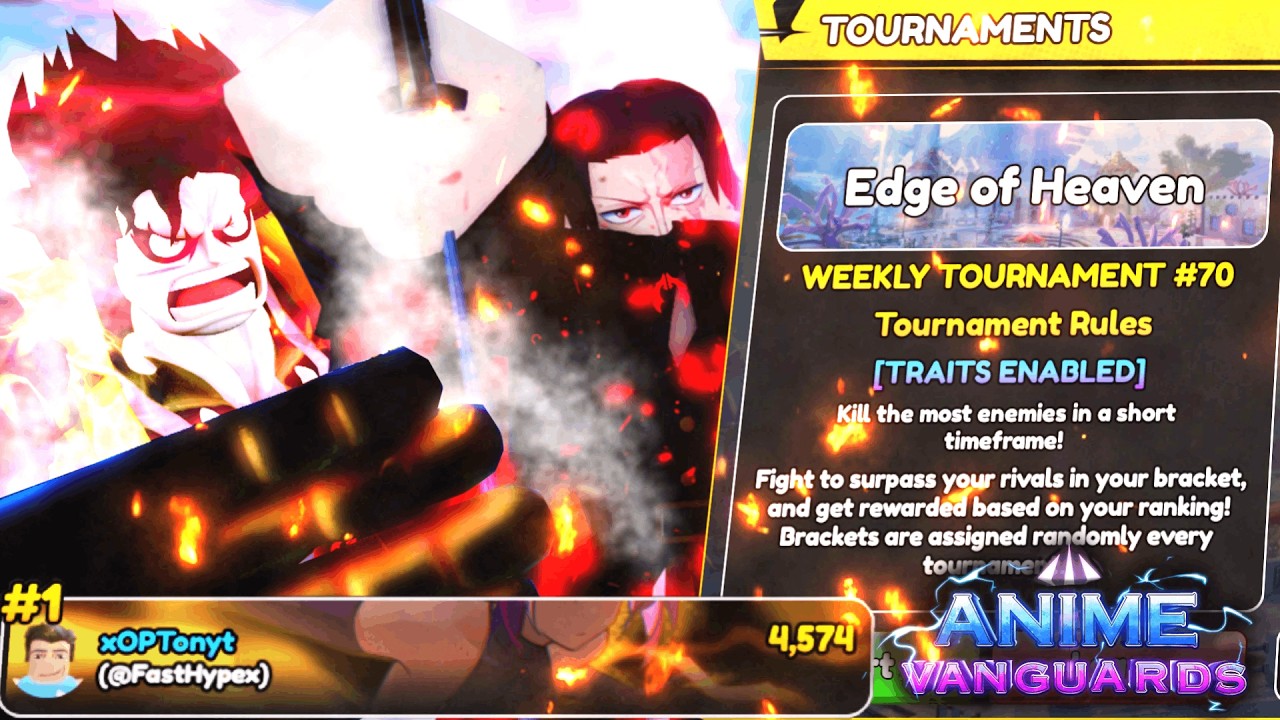 [Traits Enabled] 4574+ Kills Initial Strat | Anime Vanguards Tournament #70