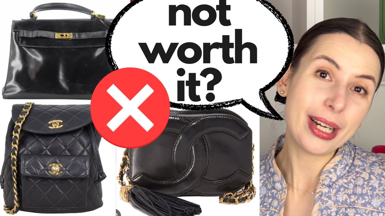 5 REASONS TO AVOID VINTAGE LUXURY BAGS!