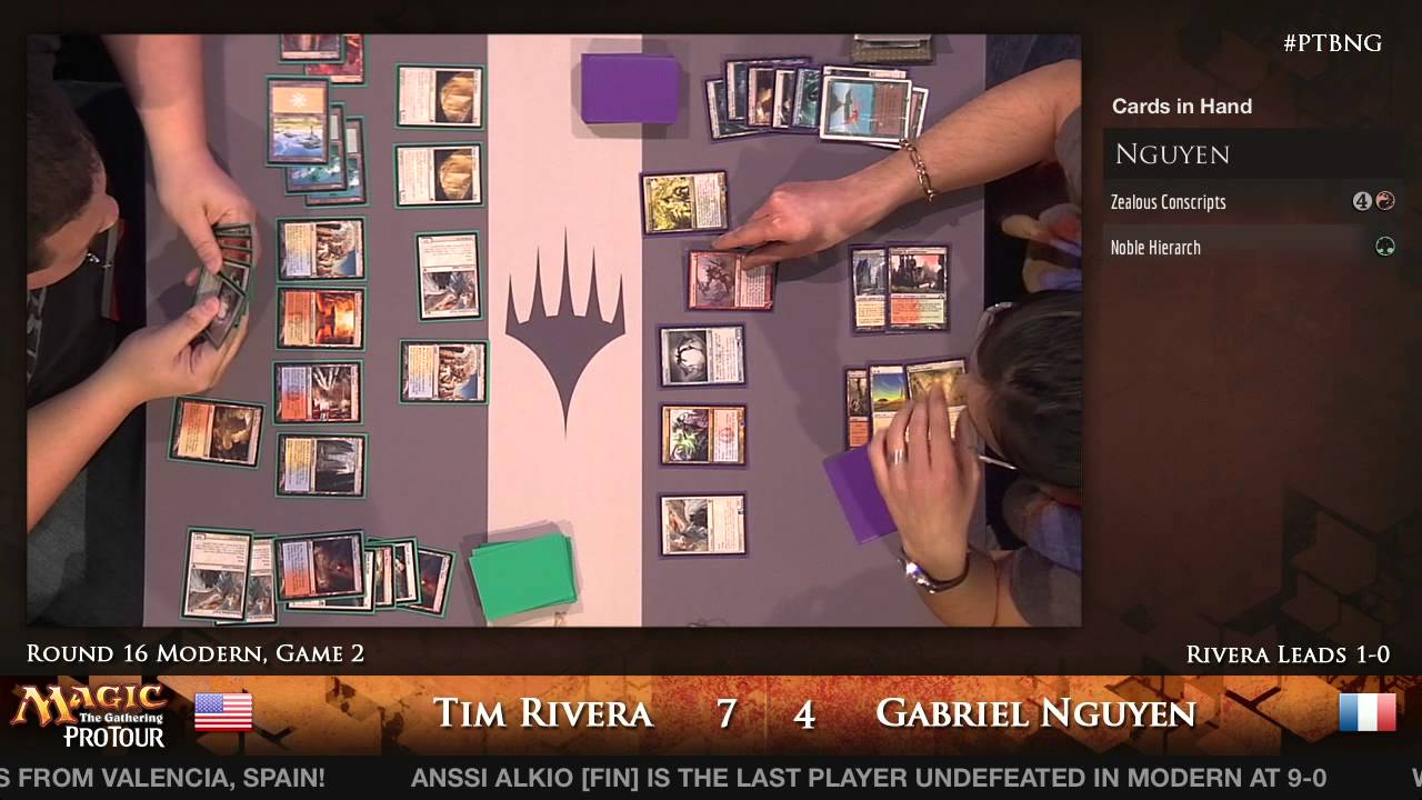 Pro Tour Born of the Gods - Modern Rd. 16 - Lee Shi Tian vs. Samuel Pardee