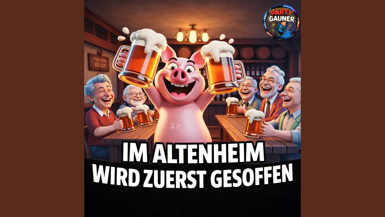 Im Altenheim wird zuerst gesoffen