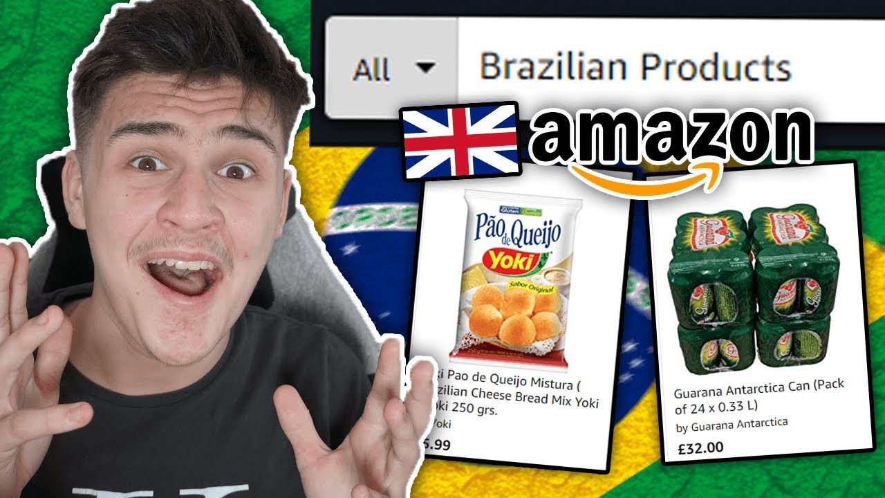 What BRAZILIAN Products Can You Buy ONLINE in ENGLAND ! (Amazon)